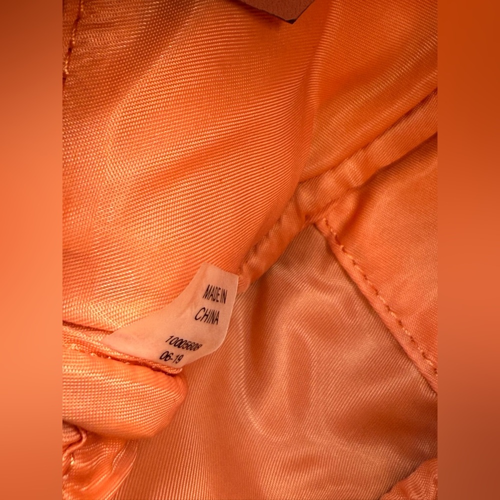 🆕 TORY BURCH 🧿 NWOT Savannah Chain Link Camera Bag, Pink Salmon AUTHENTICATED - Picture 14 of 16